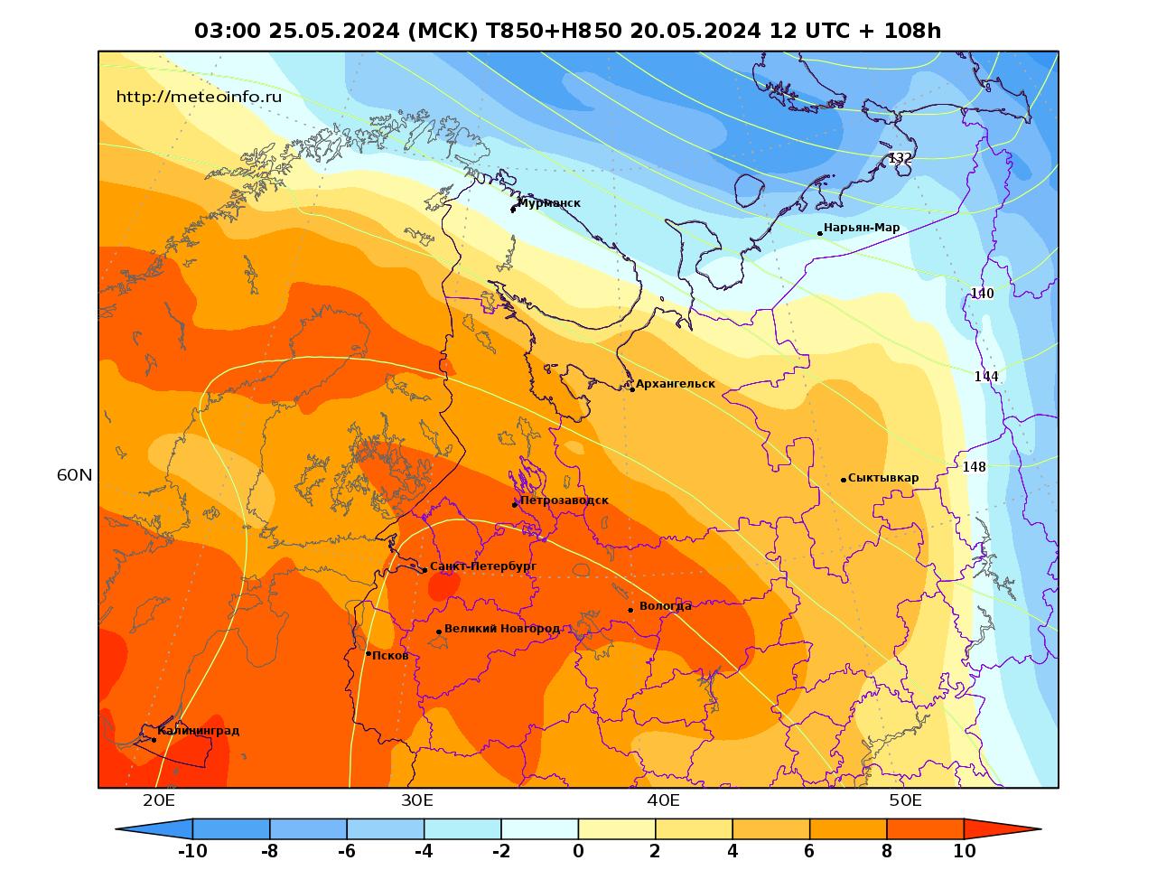 Карта температур санкт петербург