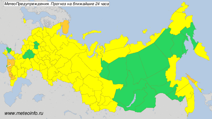 Карта дождей россии