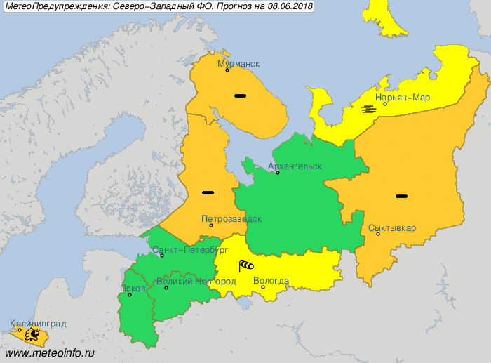 Прогностическая карта цфо