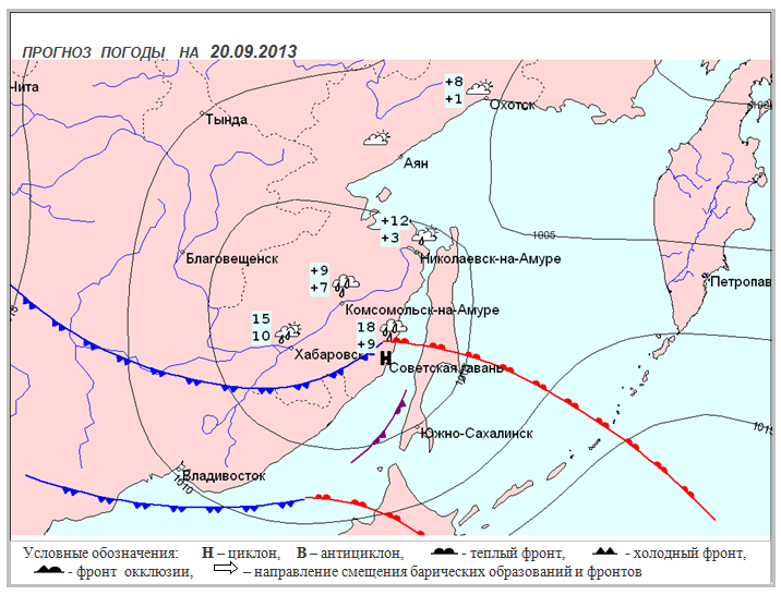 Предсказания восток. Синоптическая карта дальнего Востока. Климатическая карта дальнего Востока. Карта циклона на Дальнем востоке.