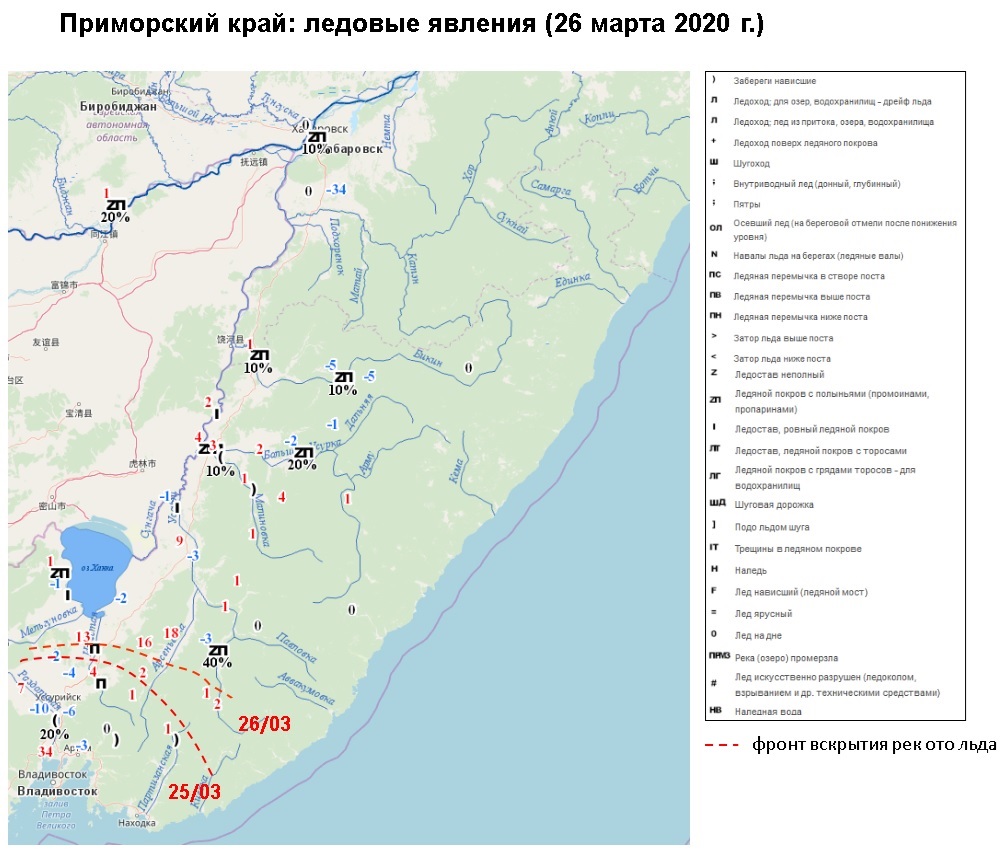 Приморская область карта