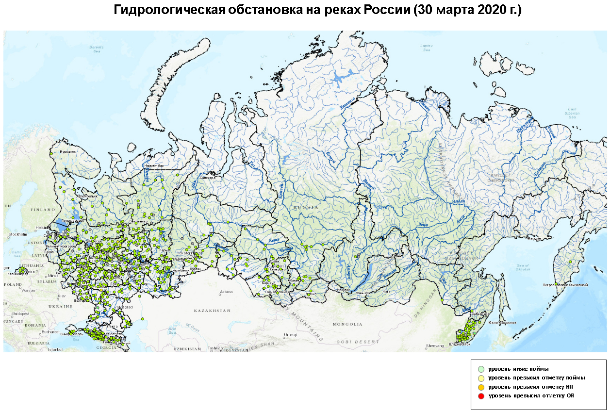 Реки России на карте. Гидрологическая карта. Карта рек.
