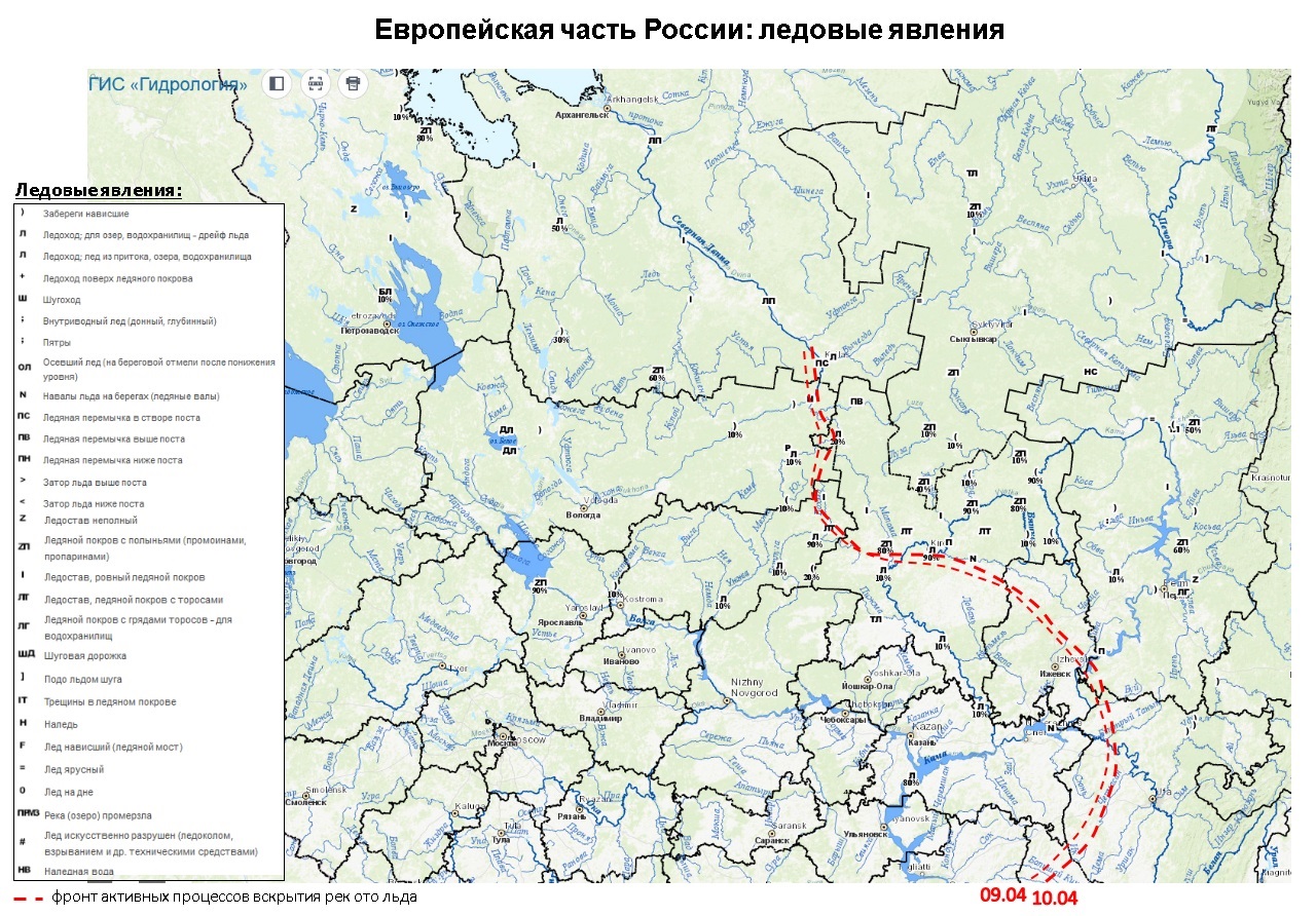 Река Варзуга на карте Мурманской области