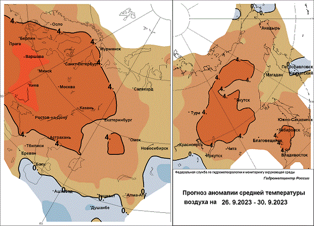 Карта осадков тбилисская