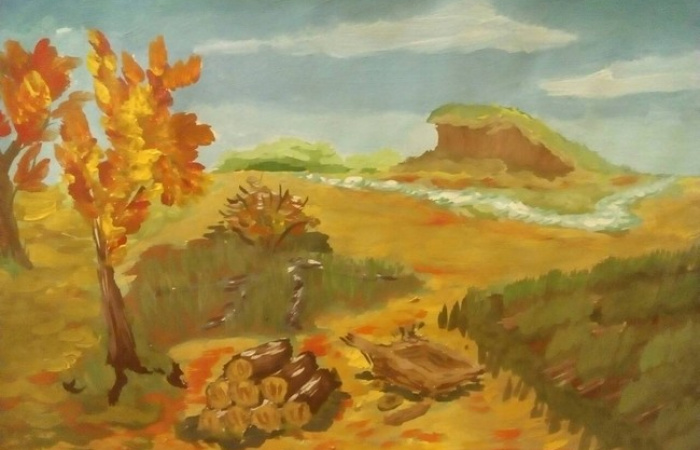 10 лет, г. Москва, учится в центре развития творчества «Радужный» в художественной студии 